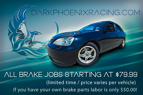 Dark Phoenix Racing Brake Flyer Design