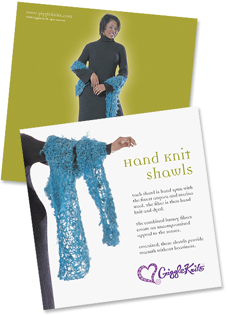 Giggleknits Brochure Design