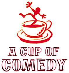 Funky Cup of Comedy Logo Design